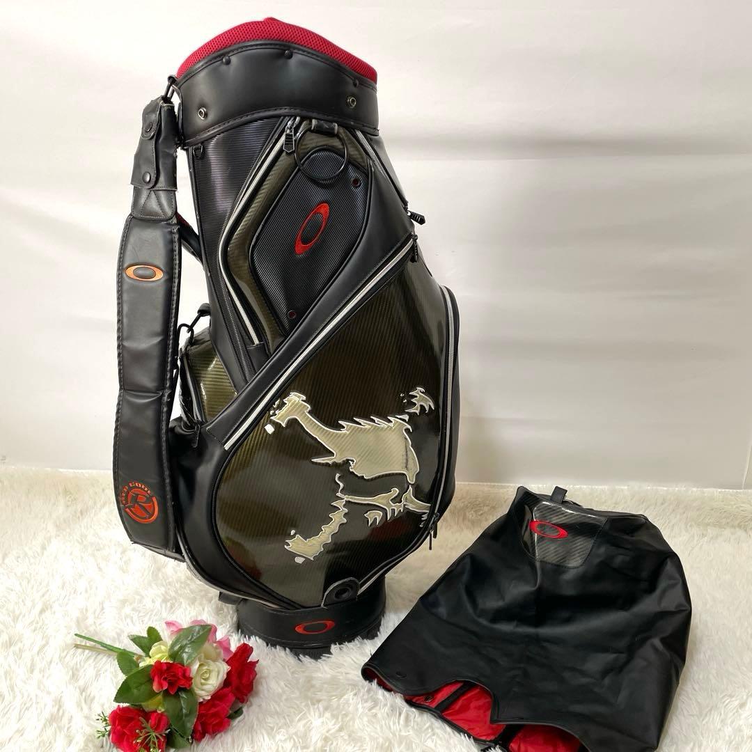 【訳あり/格安出品】オークリー キャディバッグ スカルロゴ フード付き