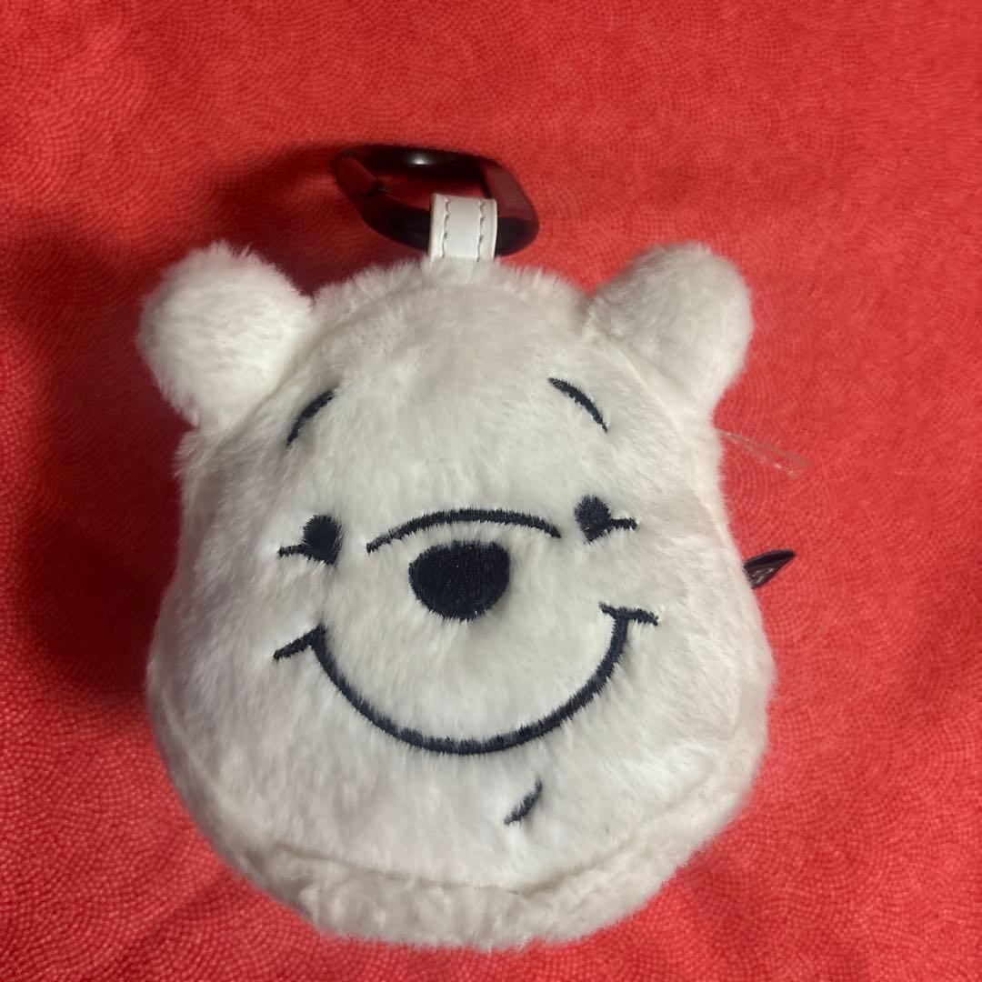 パーリーゲイツプーさんポーチ カラビナ付き　ゴルフボール入れ