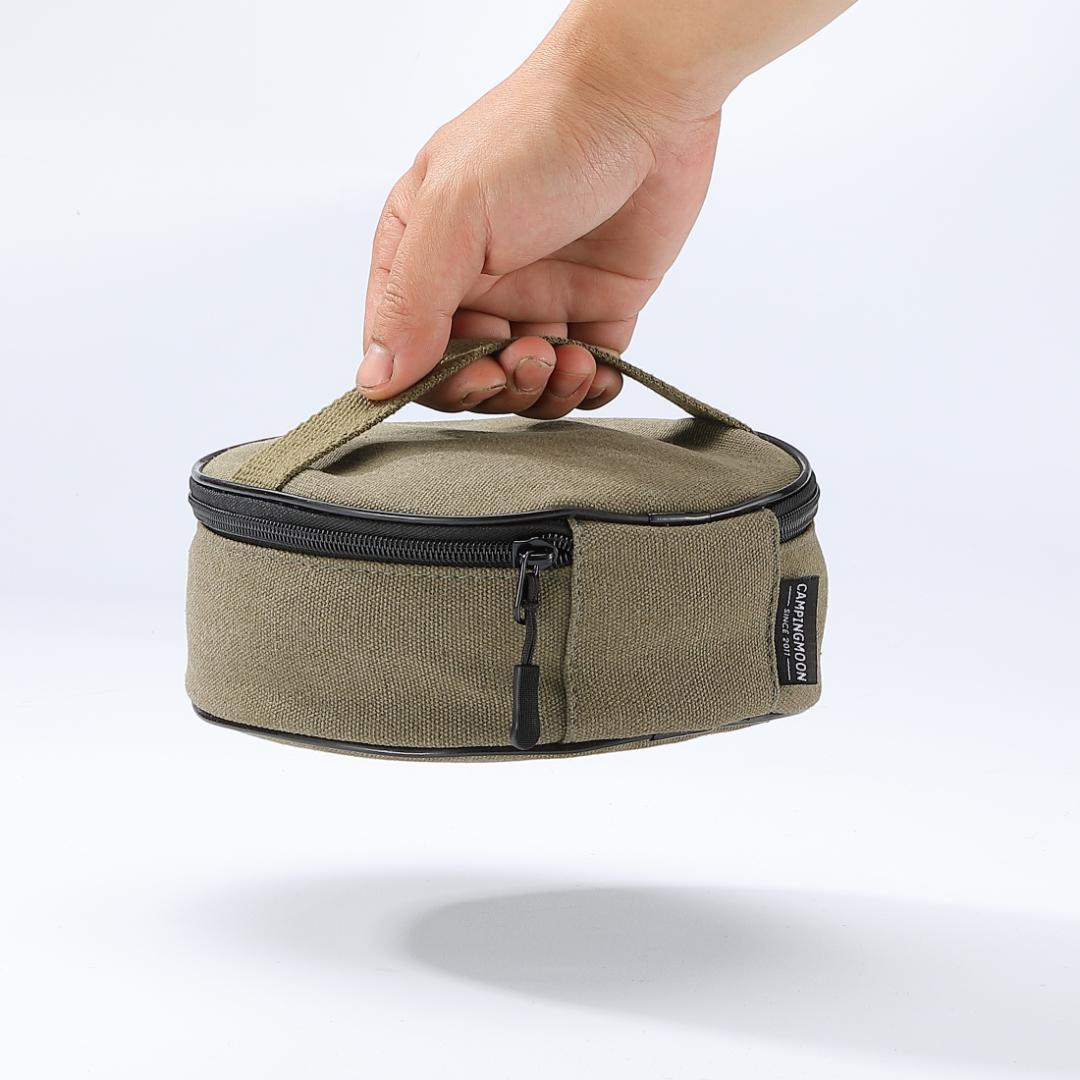 テーブルウェア キャンプ プレート ステンレス 食器 セット帆布ケー ス付き