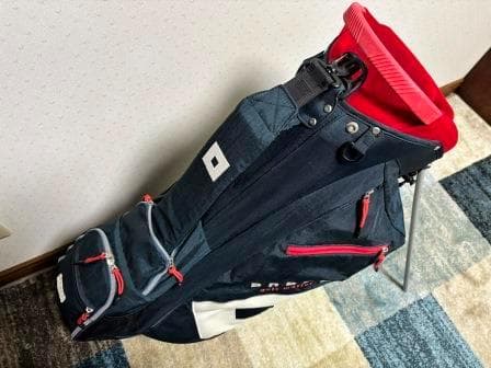 【GWセール】ONOFF オノフ キャディバッグ OB0324 ネイビー/レッド