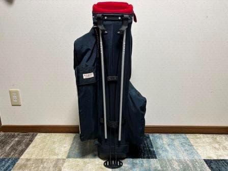 【GWセール】ONOFF オノフ キャディバッグ OB0324 ネイビー/レッド