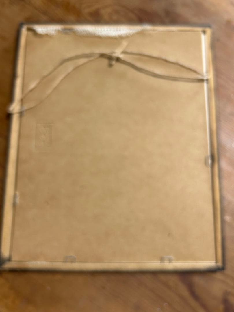 アンティークレース　フィレレース　アンティークフレーム入り 天使　angel