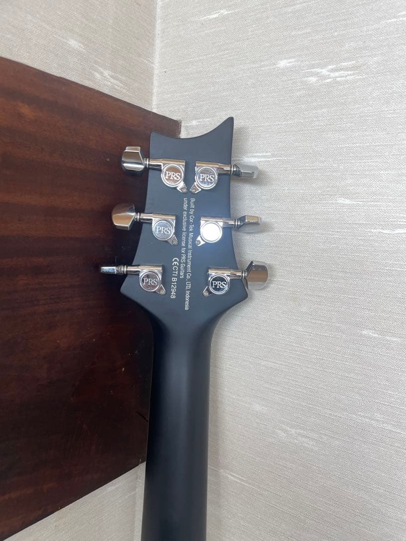 PRS SE STANDARD 24 Satin Black 艶消し塗装