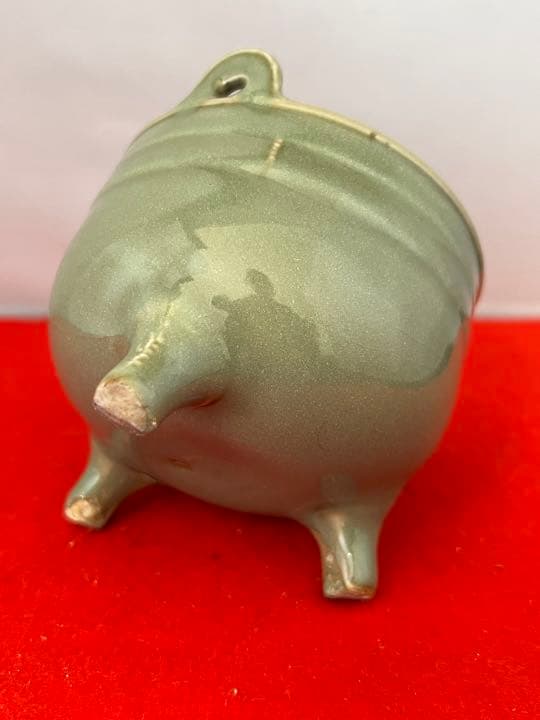 香炉　龍泉窯香炉 :XG8-1