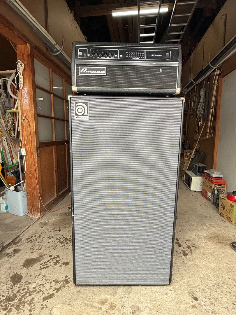 G Ampeg キャビネットSVT-810AV中古美品