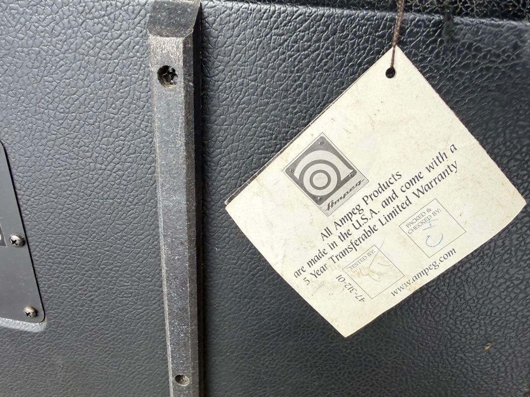 G Ampeg キャビネットSVT-810AV中古美品