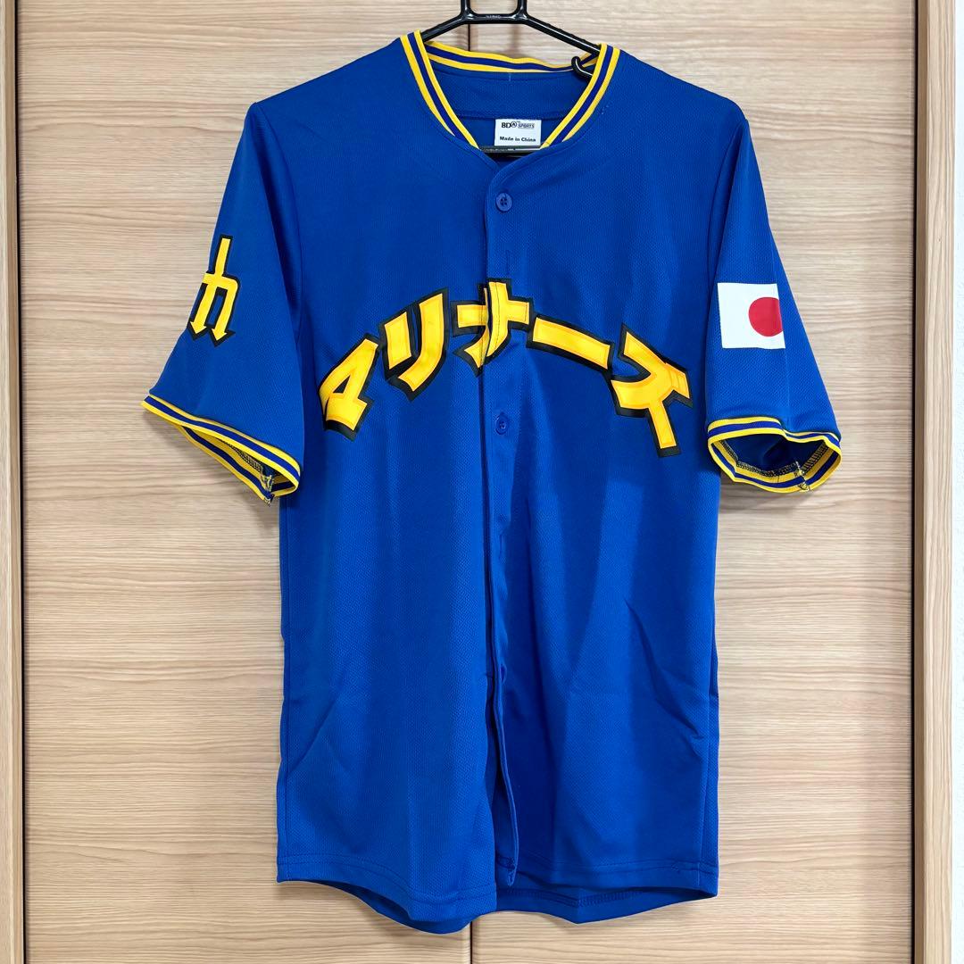 ピンバッチ付き！　シアトルマリナーズ イチロー　ユニフォーム 記念