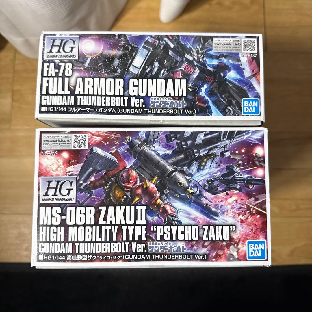 HG 1/144 フルアーマー・ガンダム　サイコ・ザク