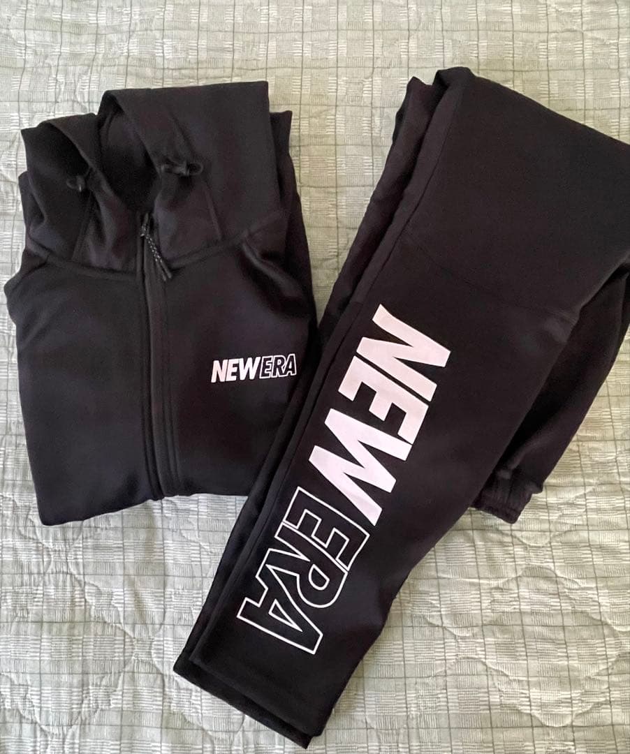 NEW ERA スウェット上下セット ブラック