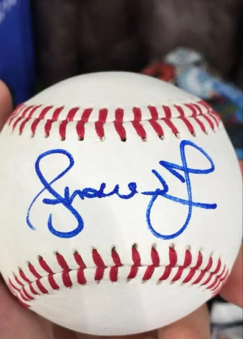 2017WBC 米殿堂アンドリュージョーンズ　直筆サインボール