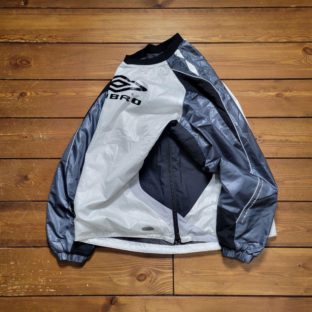 秘*ァ様 90s オールド アンブロ プルオーバー 中綿 ジャージ 上下 セット