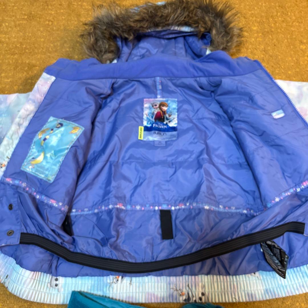 バートン キッズ スノーボードパンツ & アナ雪ジャケット