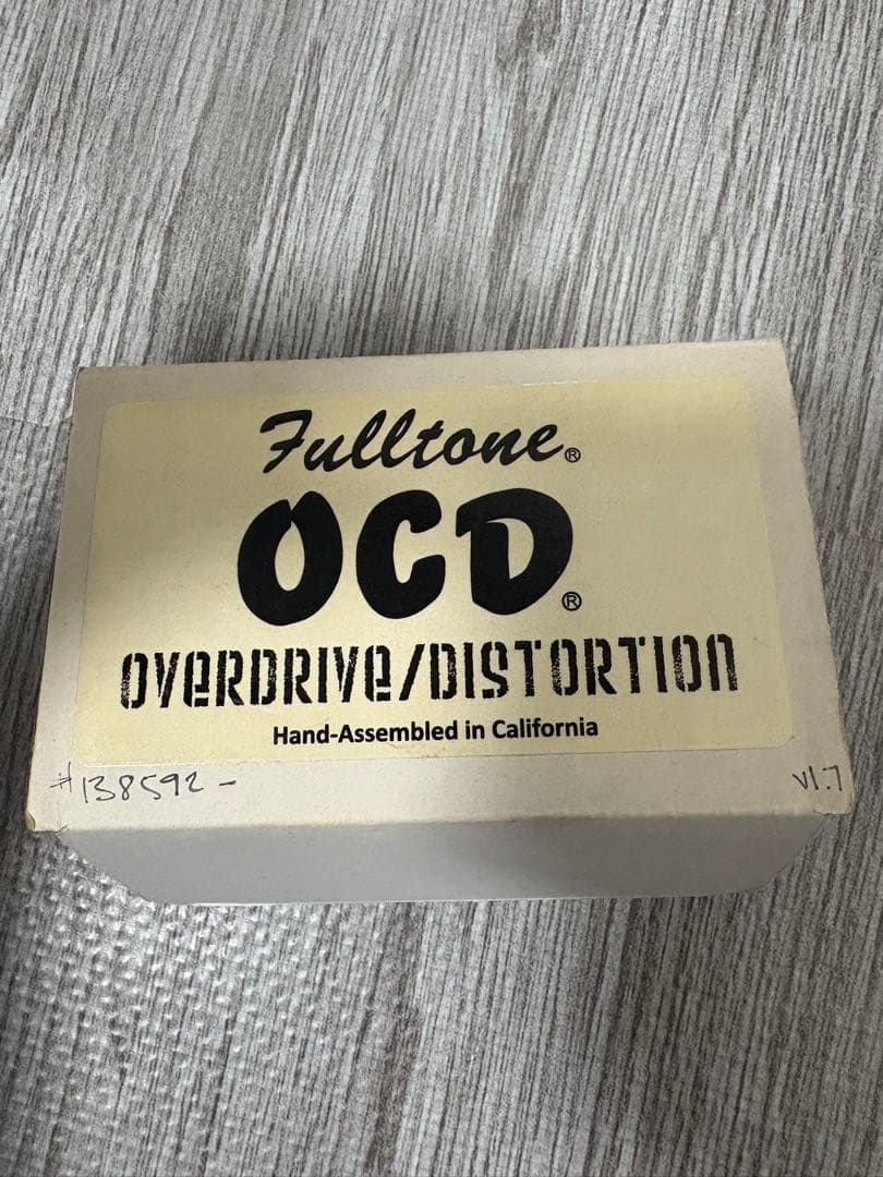 ギター Fulltone OCD Ver 1.7 Overdrive