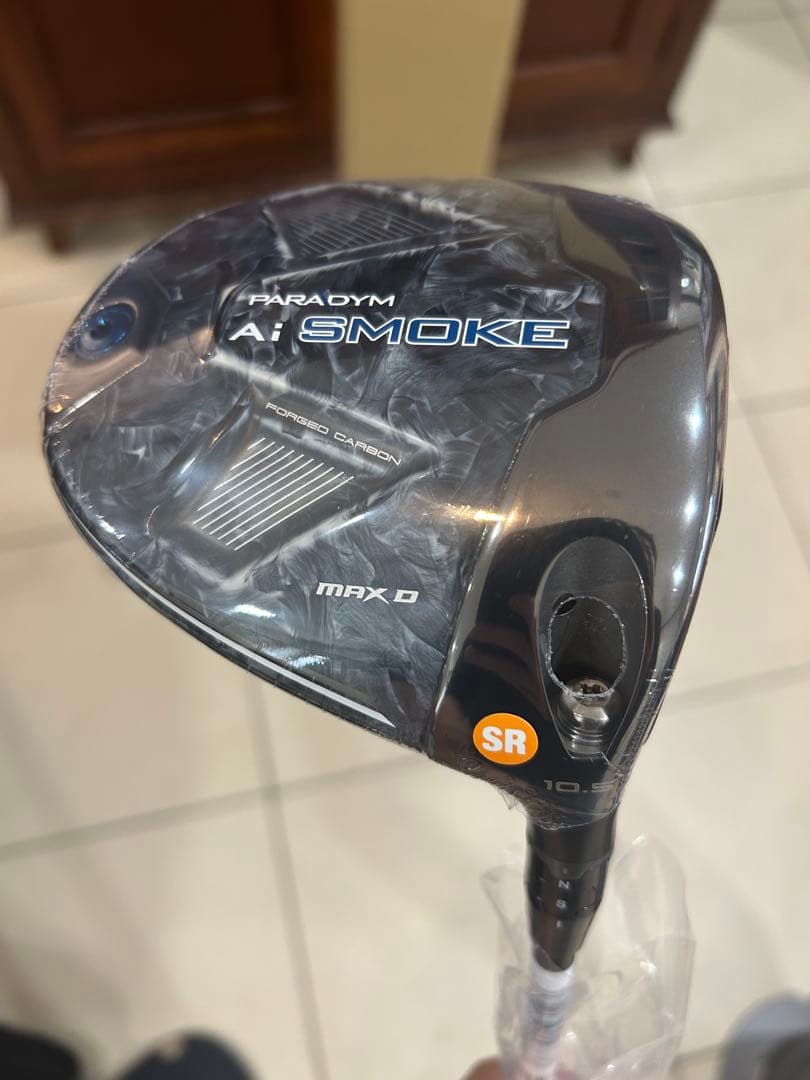 新品未使用！キャロウェイ　パラダイム Ai スモーク MAX Dドライバー　SR