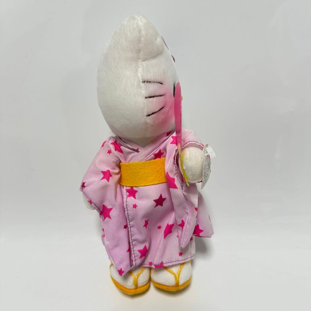希少レア　ハローキティ　浴衣姿　 ぬいぐるみ　サンリオ　非売品 星柄