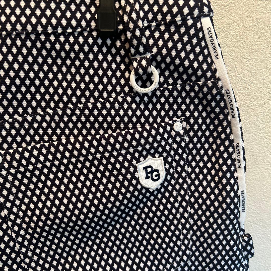 PEARLY GATES パーリーゲイツ スカート 総柄 ネイビー系