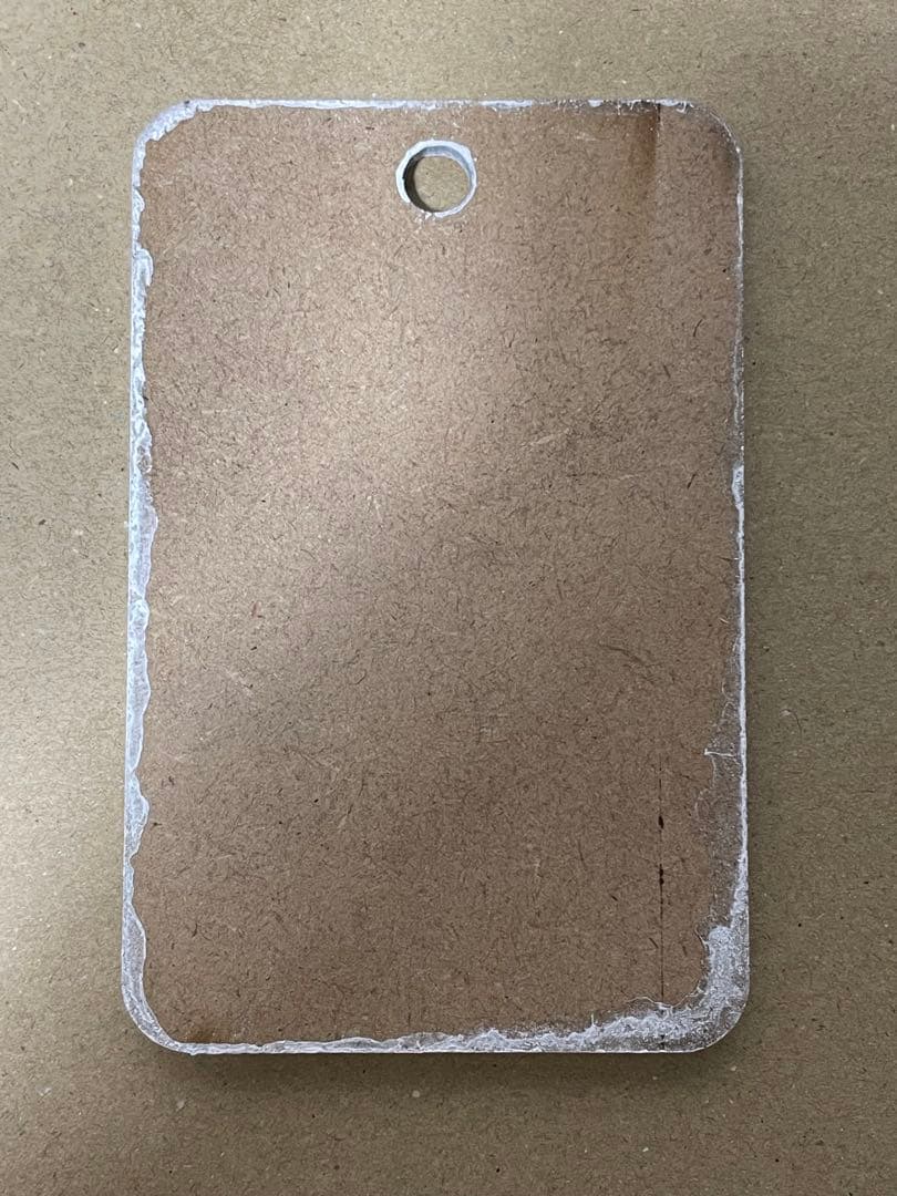 山口真人True / False ステンシル ラゲッジタグ