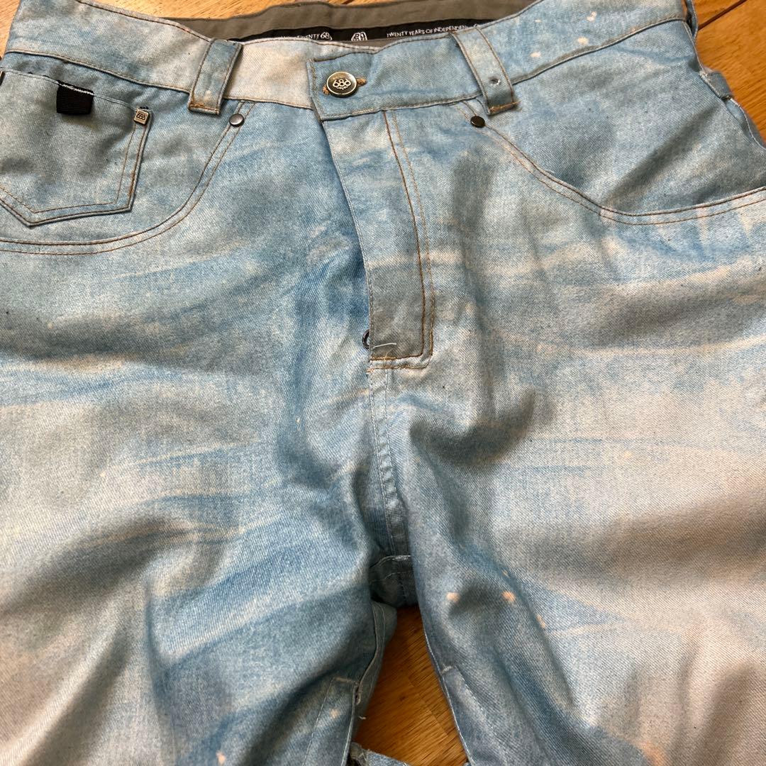 686 スノーボードパンツ L ライトブルー 限定版
