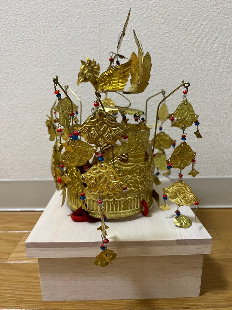 巫女　コスプレ　小道具　装束　天冠　冠　神具巫女舞　能面　日本舞踊　神楽　歌舞伎