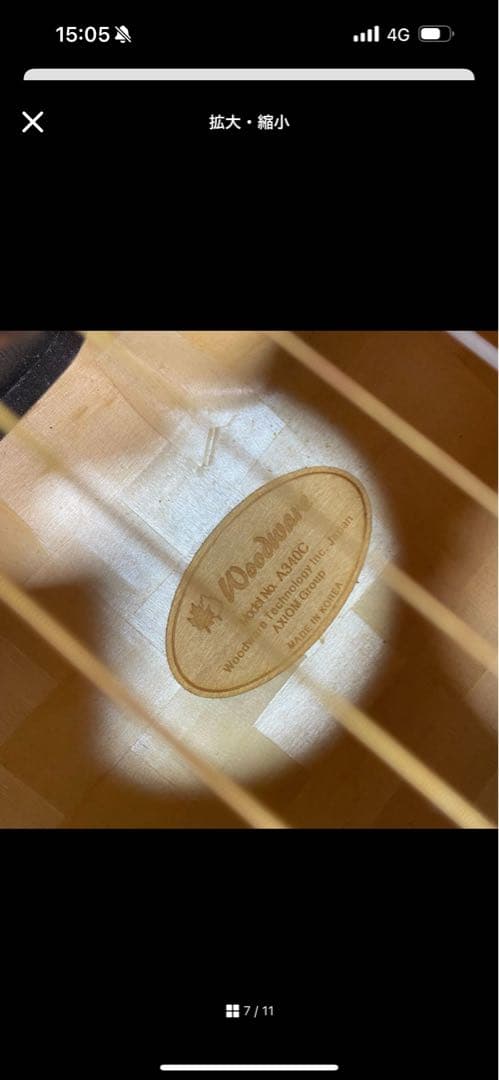 Fernandes Woodware A340C ギター