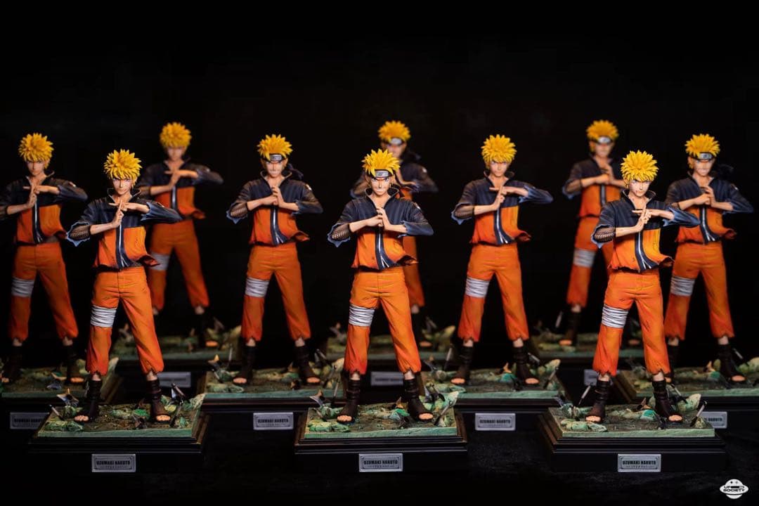 ナルト＆サスケ　ナルト疾風伝　NARUTO　フィギュア　ガレージキット