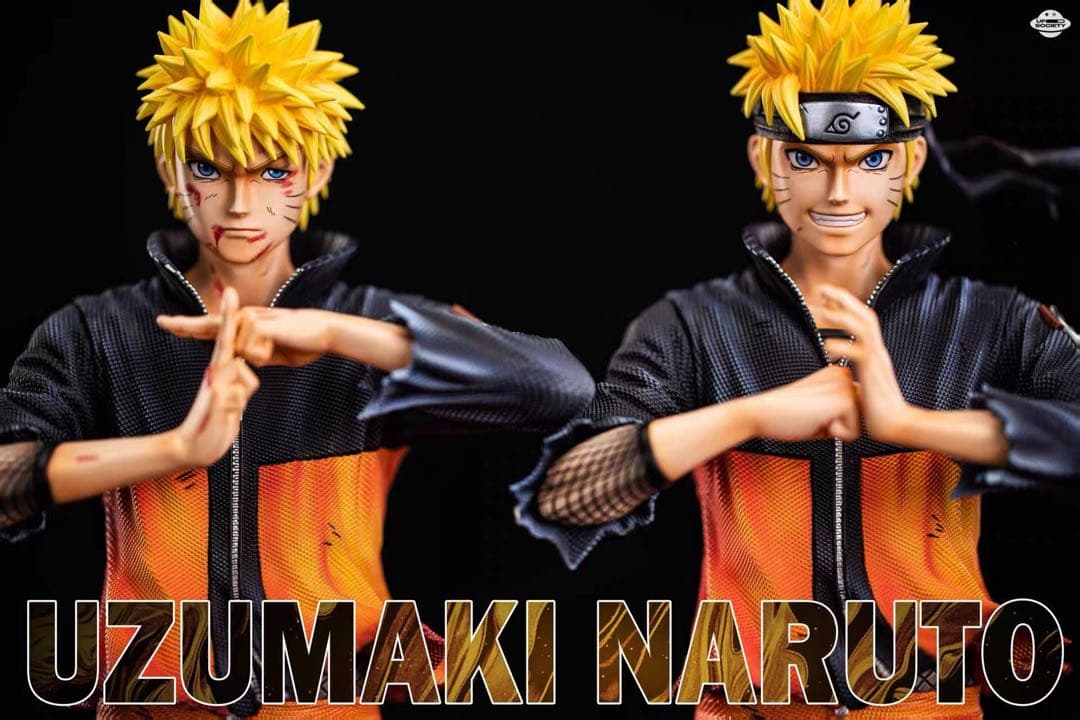 ナルト＆サスケ　ナルト疾風伝　NARUTO　フィギュア　ガレージキット