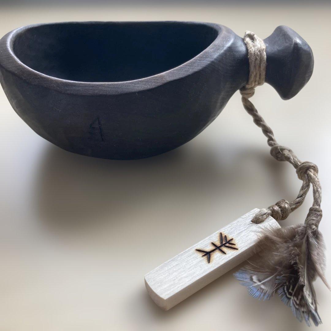 【新品】ソウルオブシベリア　ボウル#2　大容量　ククサ　No.2008