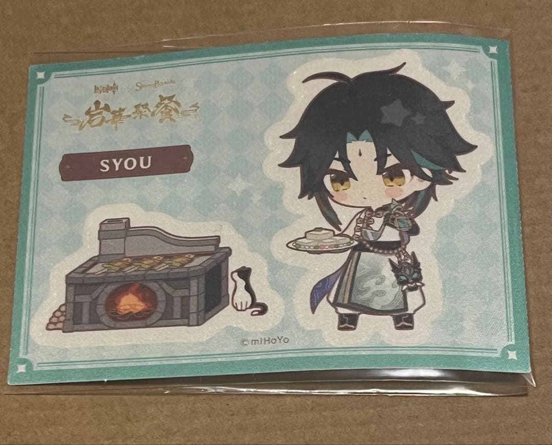 原神　スイパラ【魈】アクスタ＆缶バッジ&コースター等の7点セット