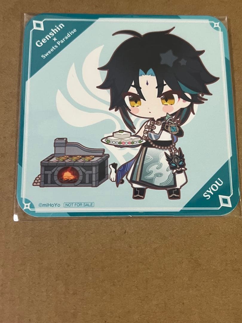 原神　スイパラ【魈】アクスタ＆缶バッジ&コースター等の7点セット