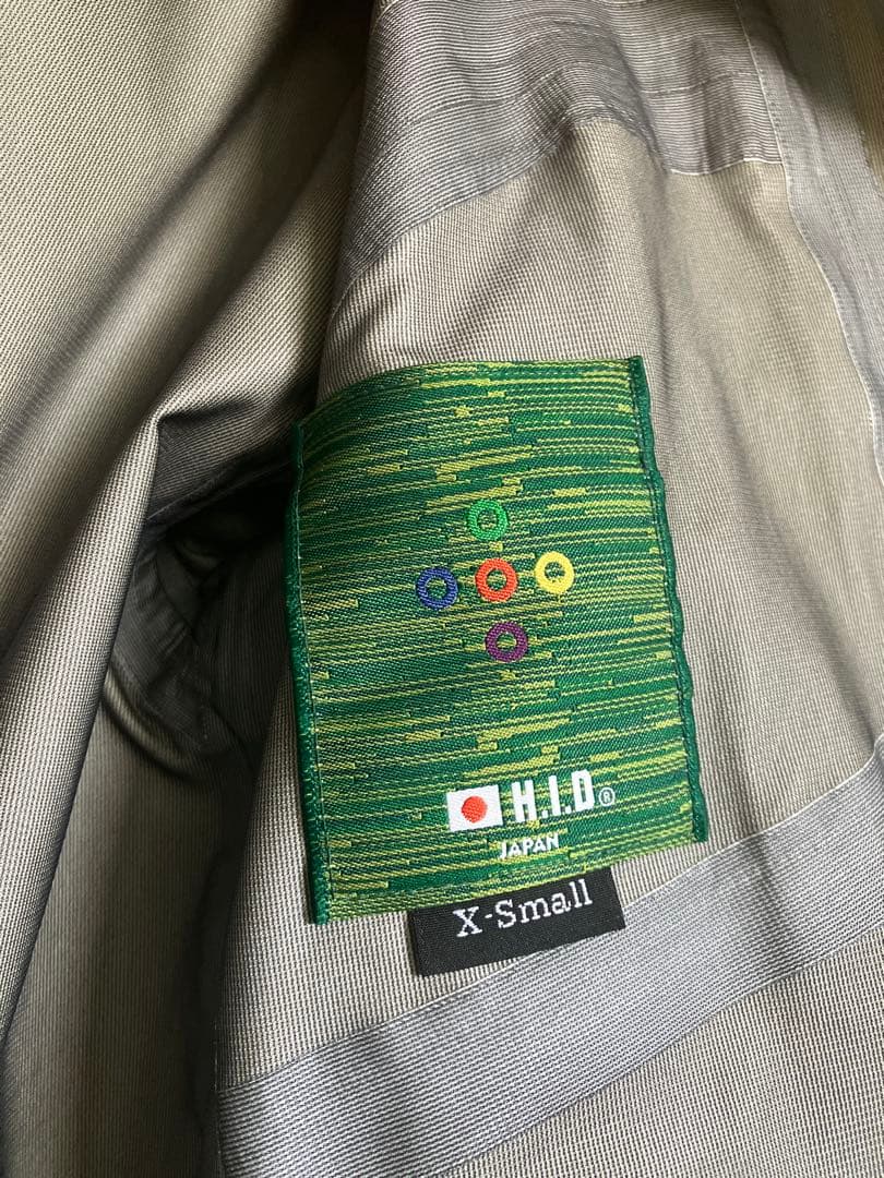 H.I.D 40dn ゼロファイタージャケット XSサイズ GORE-TEX