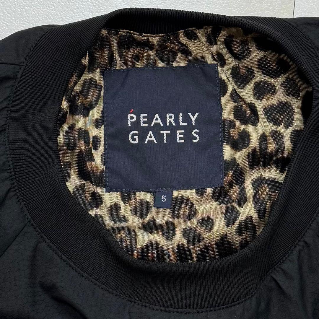 極美品✨ PEARLY GATES スニード ジャケット 裏地 全面 レオパード
