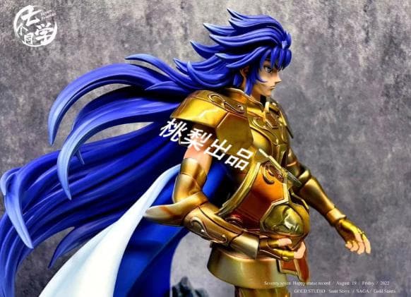 新品未開封　聖闘士星矢 黄金社 ジェミニサガ ガレージキット ガレキ スタチュー