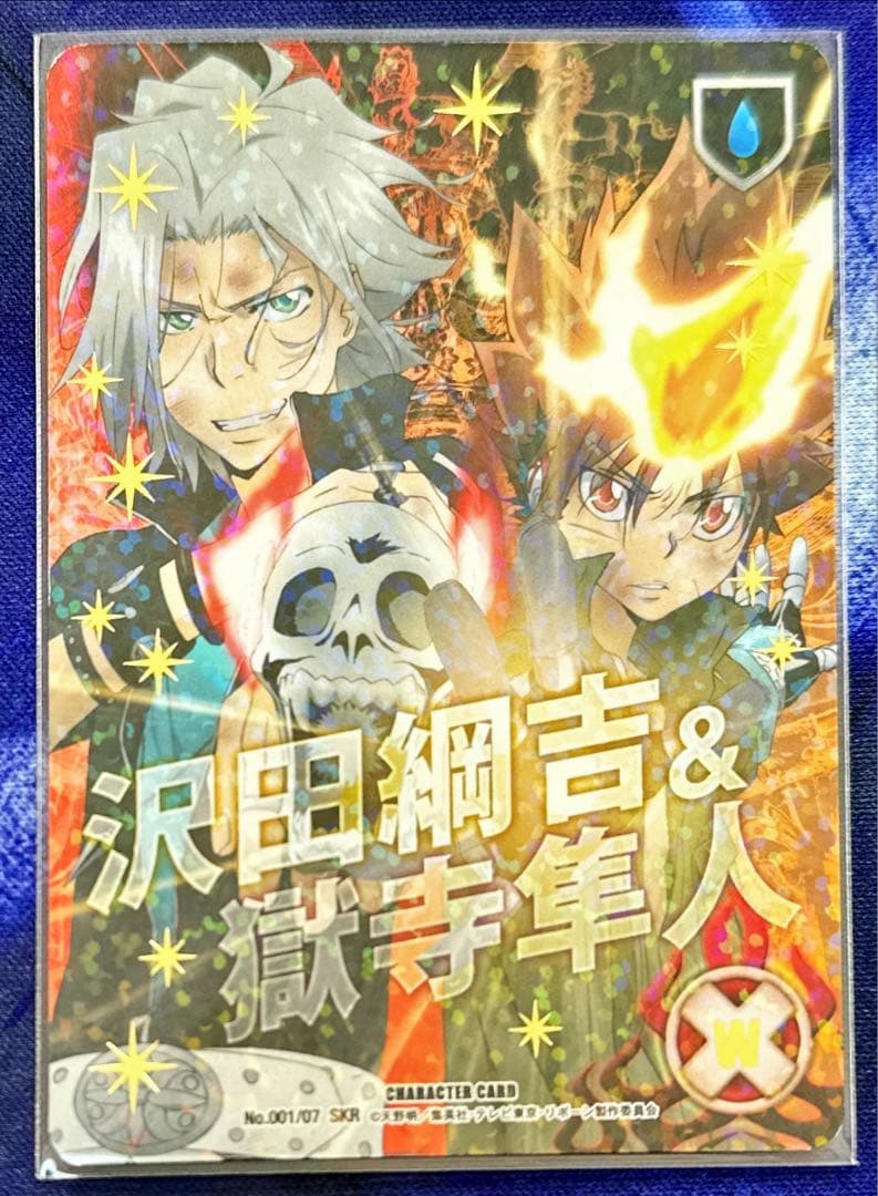 沢田綱吉＆獄寺隼人 B07 SKR 死ぬ気レア 超ツナ