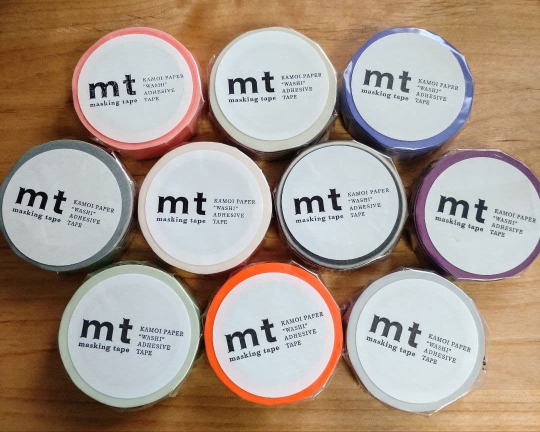 914.新品　mt　マスキングテープ　廃盤ボーダー　40個
