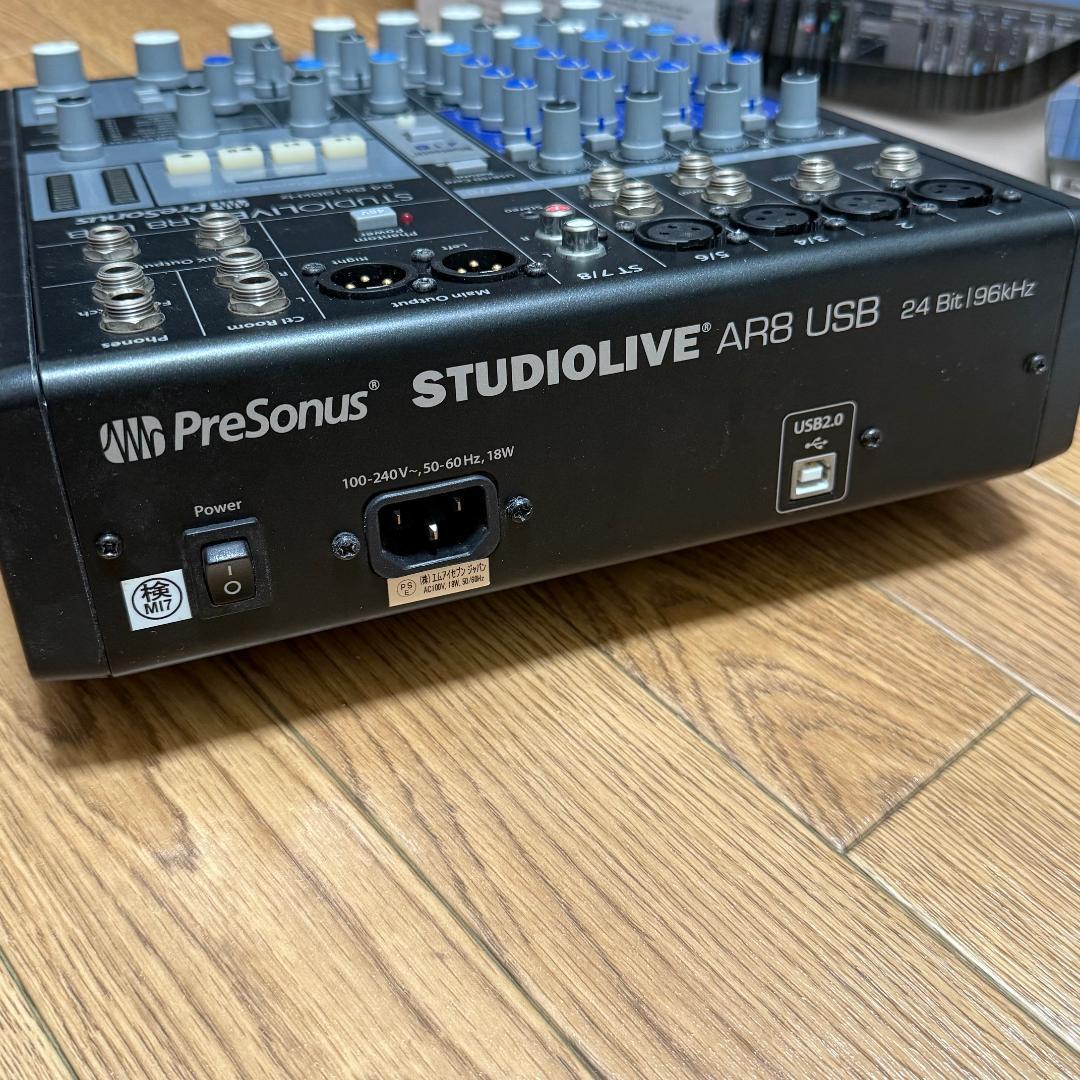 DJ機材 PreSonus STUDIOLIVE AR8 USB