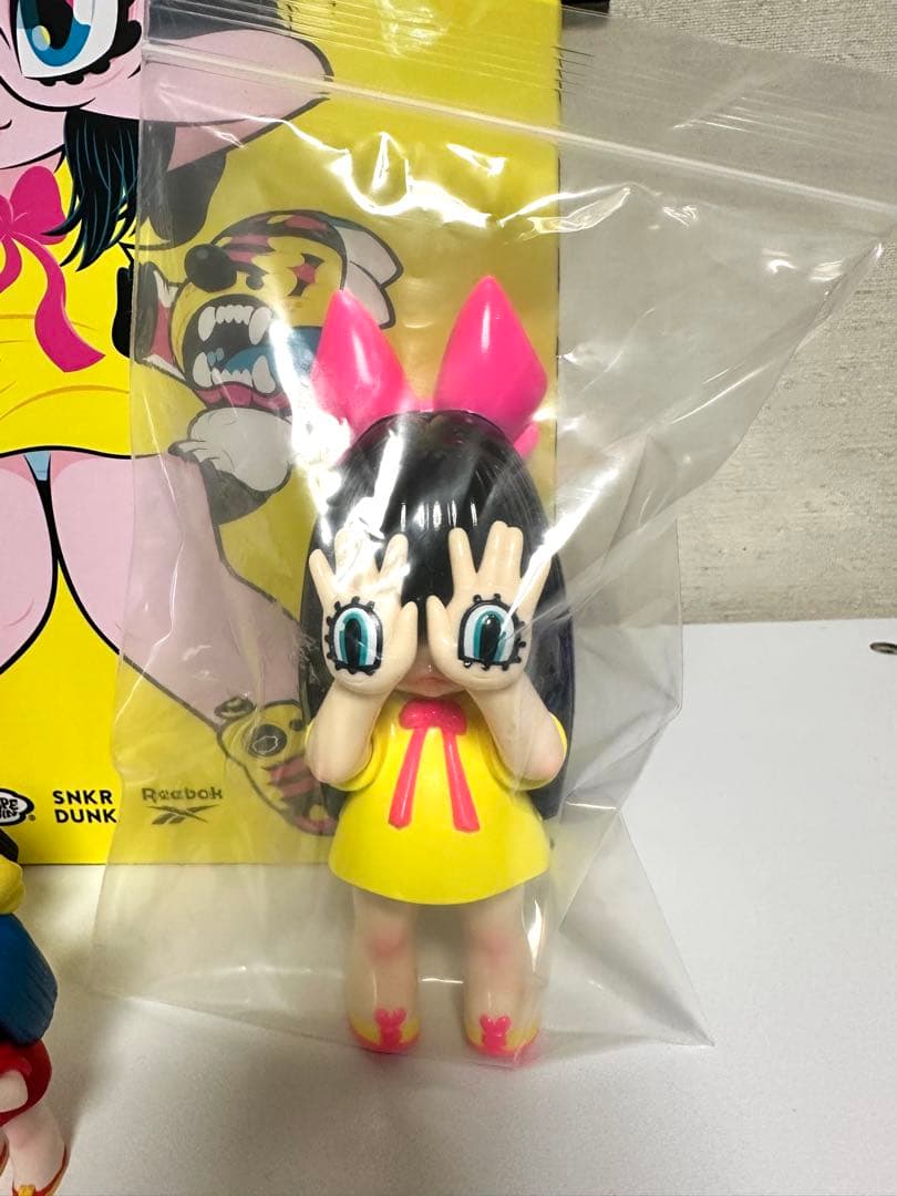 Reebok GRAPE BRAIN 27.0 にぎるちゃんソフビ　フィギュア