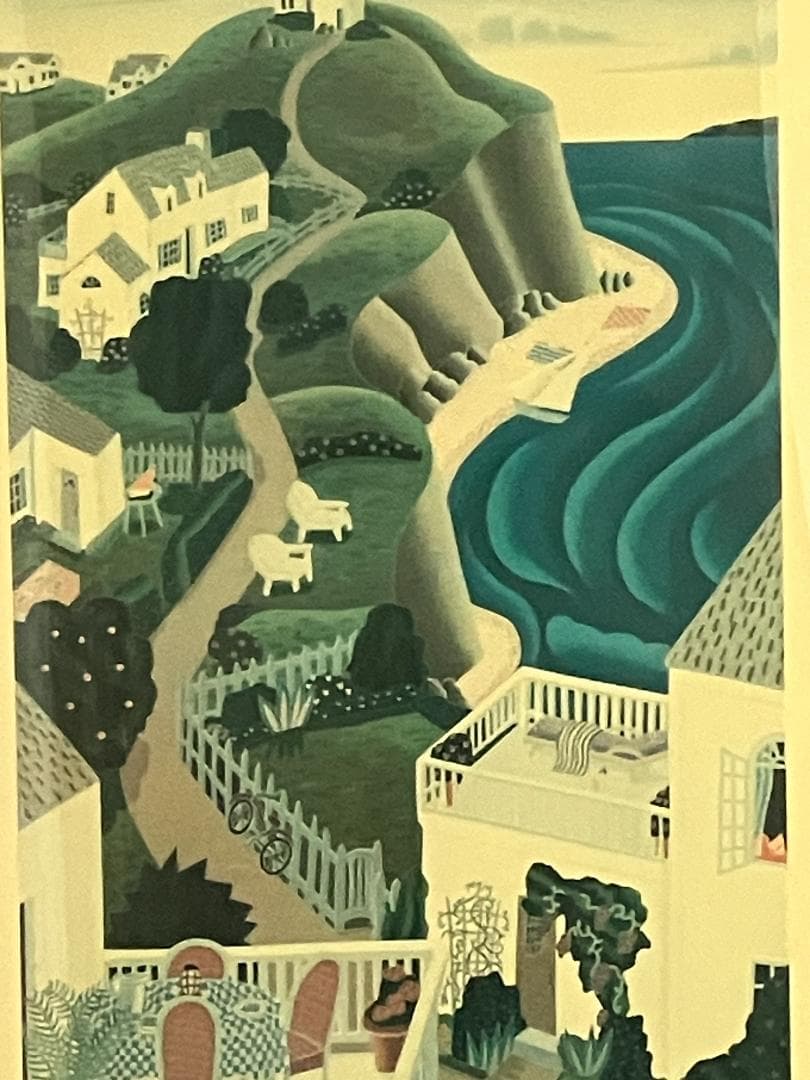 トーマス・マックナイト　ナンタケット 灯台 アートポスター