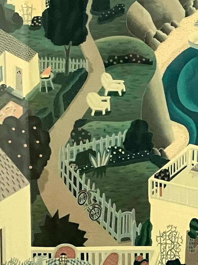 トーマス・マックナイト　ナンタケット 灯台 アートポスター