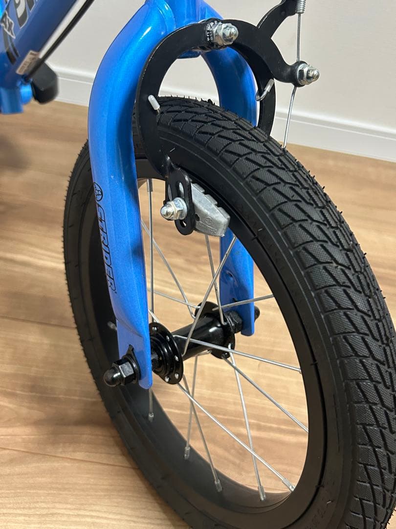 【美品】ストライダー　スポーツ14× ブルー 14インチ　ペダル無し