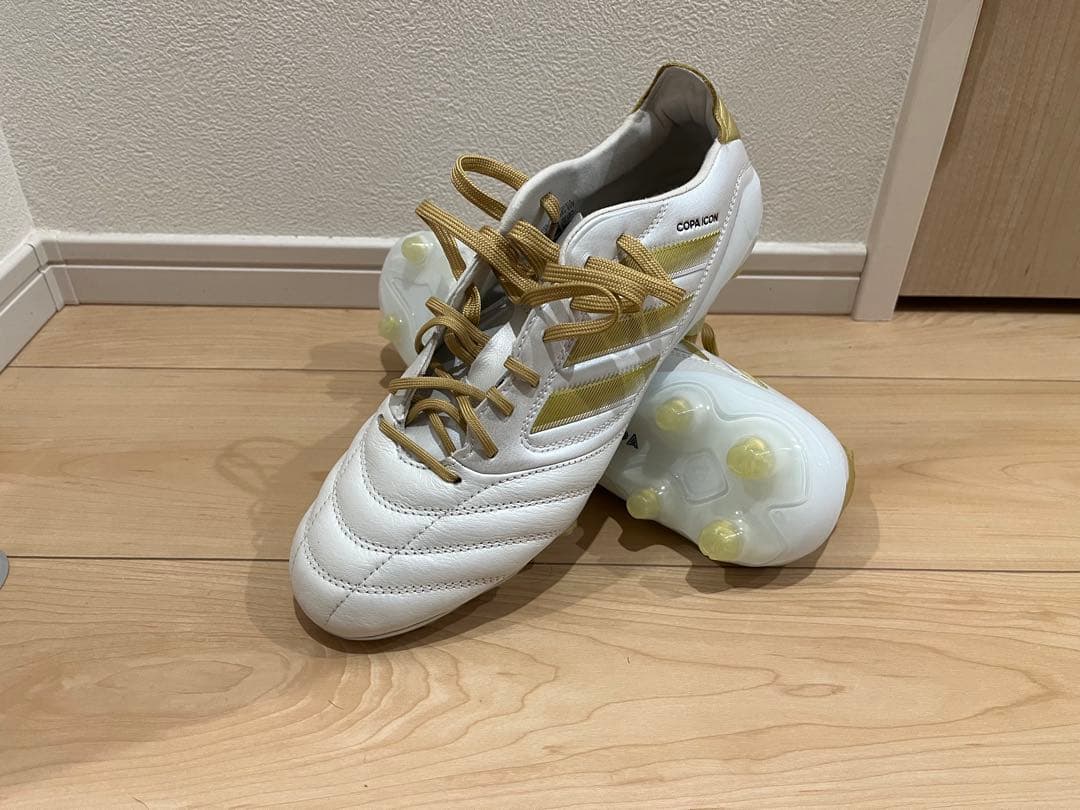アディダス コパアイコン2 HGAG ホワイト/ゴールド 26cm