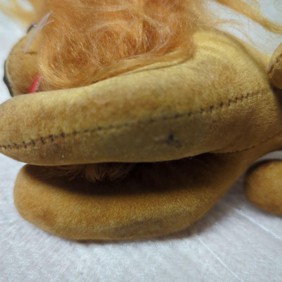 1951年 王子動物園 開園記念 ノベルティ おがくず人形 ライオン