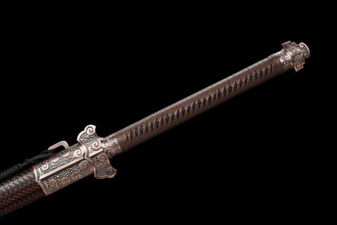 『刺繍春刀——秋魚』 古兵器 武具　刀装具　日本刀　模造刀 居合刀 長尺