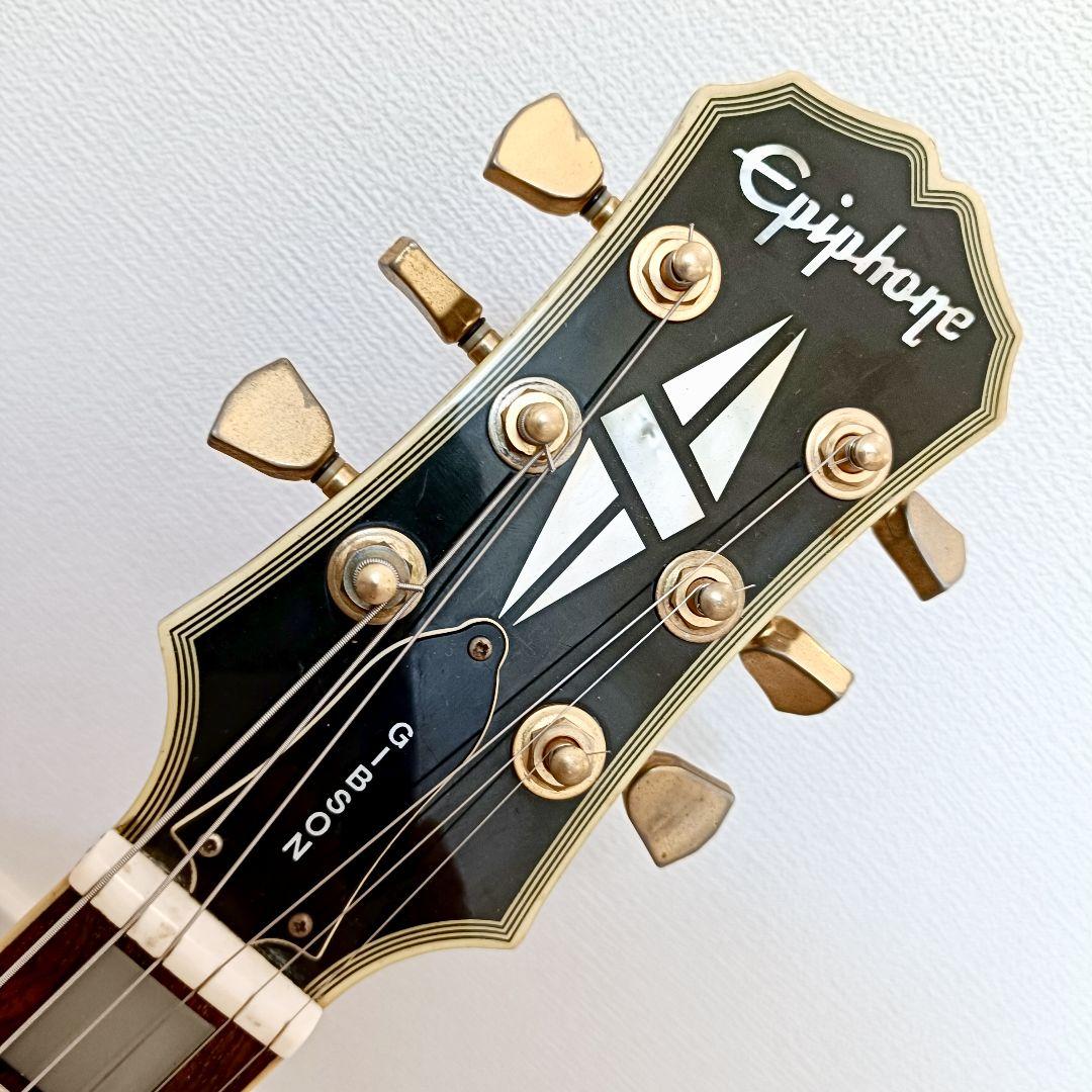 【メンテ済】Epiphone Les Paul CUSTOM ブラック