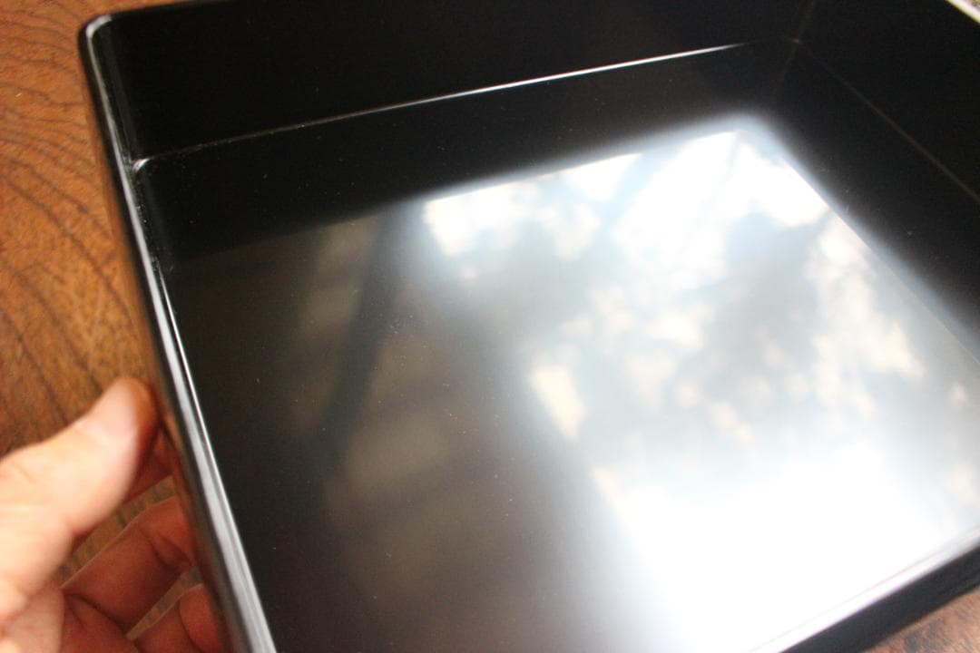 デッドストック！上質黒漆に極上秋草蒔絵の美しい文箱（検京塗輪島塗蒔絵沈金小箱