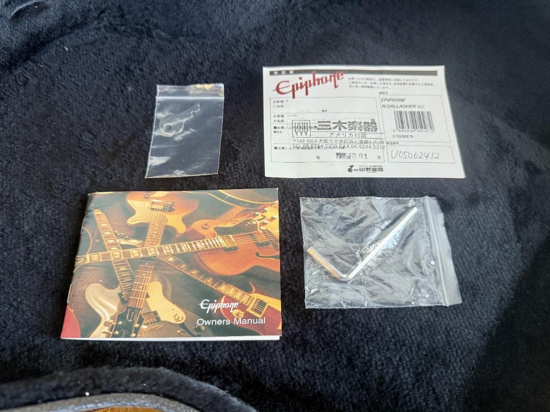 Epihone oasis Noel gallagher シグネチャーモデル