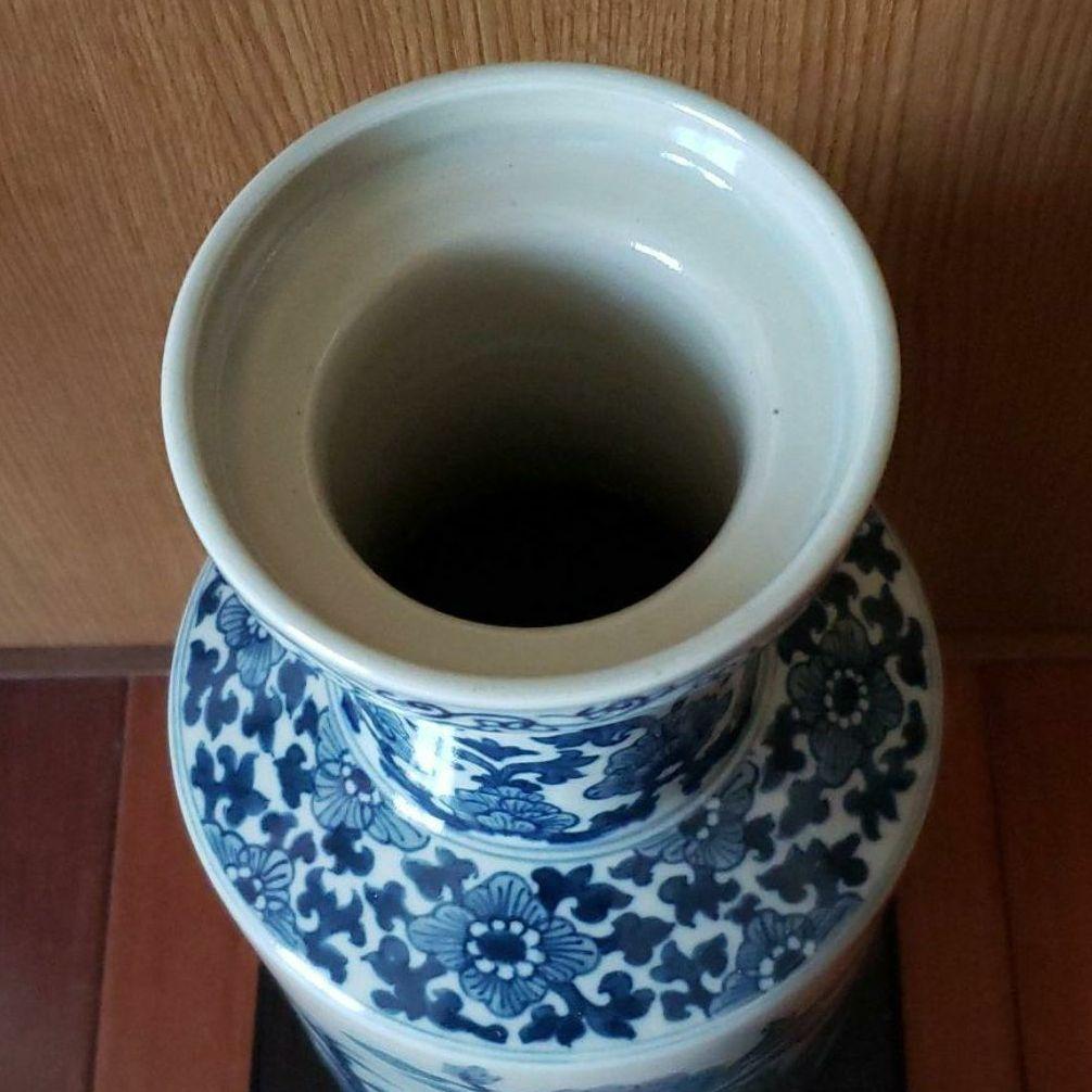 中国　古玩　壷　花瓶　大清乾隆年製 　花入れ