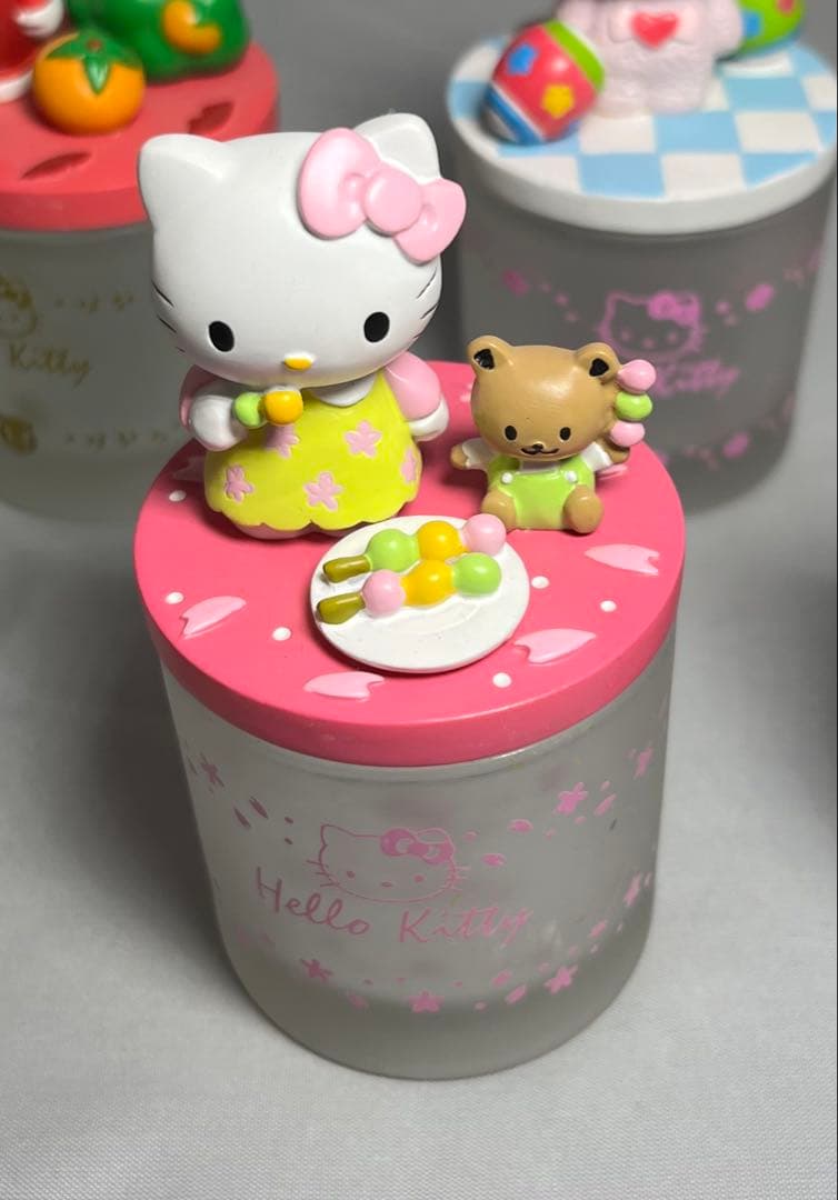 激レア　キティ　hello kitty アロマキャンドルポット　フィギュア　9個