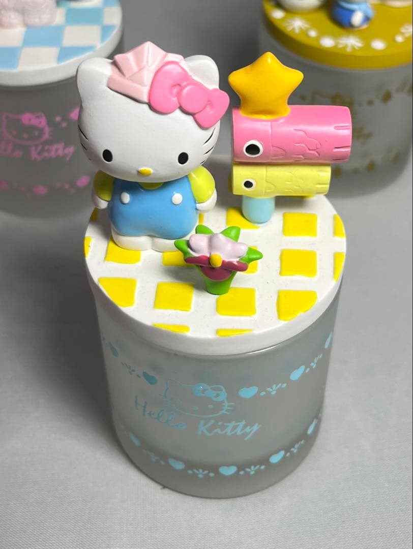 激レア　キティ　hello kitty アロマキャンドルポット　フィギュア　9個