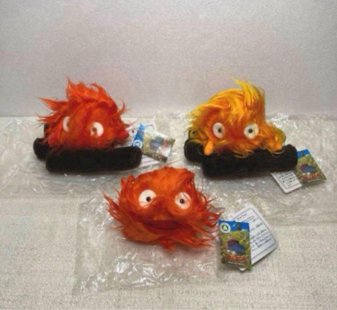 映画　ハウルの動く城　カルシファーマスコット　6種セット　未使用　スタジオジブリ