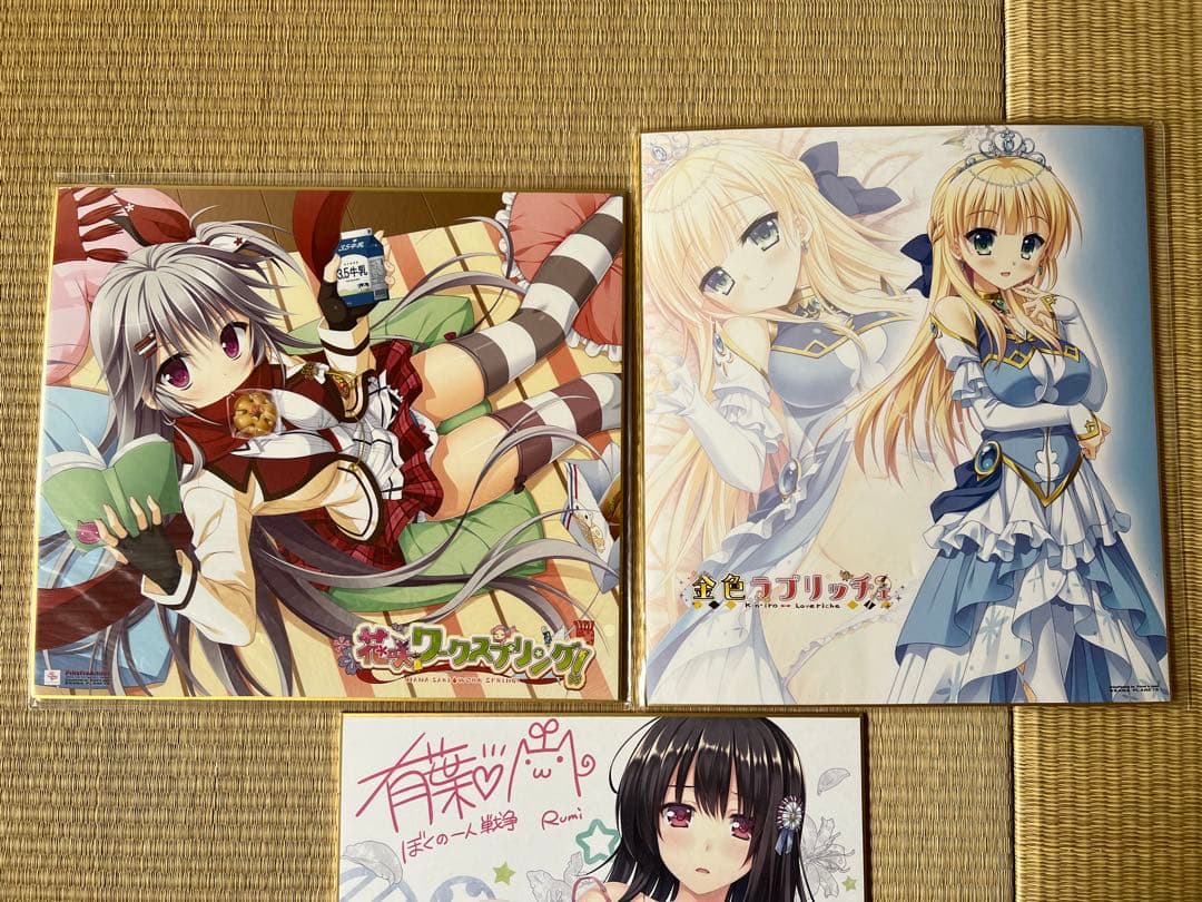 美少女ゲーム 色紙 まとめ売り あかべぇそふとつぅ SAGA PLANETS 他